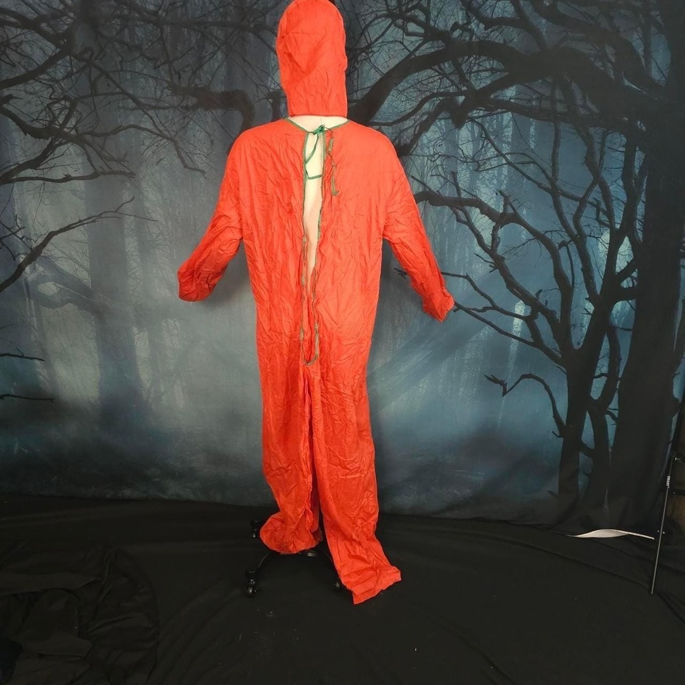 Vintage 1940s‎ Men's Costume Red Devil Flames Horns & Tail w/ Mask Halloween - Picture 7 of 8
